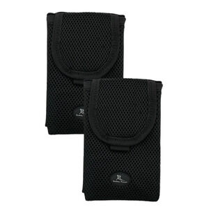 Buddy Pouch On the Go 2-Pack of Belt-Free Mini Plus Pouches Black